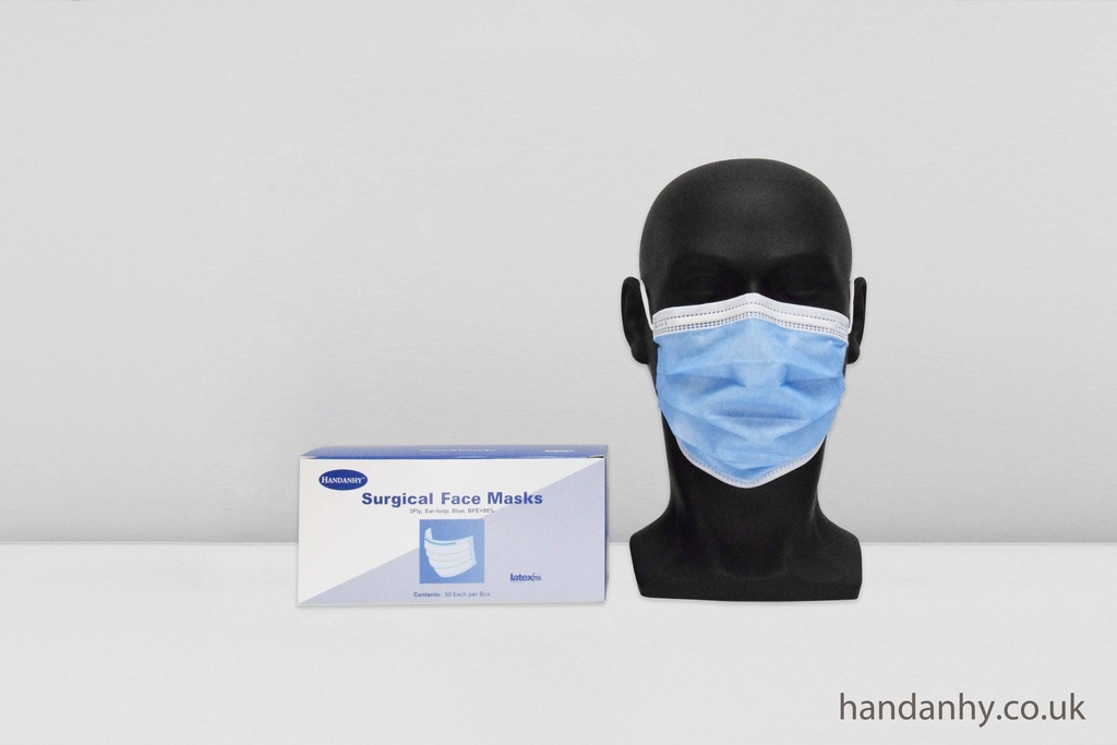 HY98F1 Surgical Face Masks 3ply Type IIR Certified Handanhy